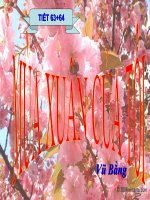 Bài giảng ngữ văn 7 bài 15 mùa xuân của tôi 9 