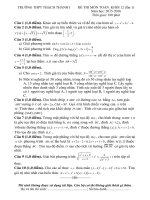 10 đề thi thử đại học môn toán 2016 có đáp án