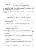 Đề thi thử THPTQG môn Sử - THPT Lộc Phát năm 2015