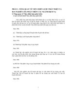 Tổng quan về viện chiến lược phát triển và ban nghiên cứu phát triển các ngành dịch vụ 