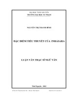 Đặc điểm tiểu thuyết của inrasara 