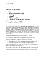 Tài liệu trắc nghiệm tính cách MBTI 