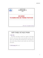 Tự động hóa hệ thống thủy khí  nguyễn văn định