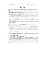 tìm hiểu những mặt hàng chủ lực của VIỆT NAM 