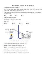 Đề thi THPT Quốc gia môn Hóa năm 2015 - Bộ GD&ĐT (Đề mẫu)