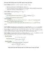 Đề thi thử THPT Quốc gia môn Toán năm 2015 - THPT chuyên Lương Văn Chánh