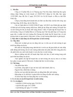 Đề tài: Kế hoạch bảo vệ môi trường