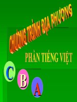 Bài giảng ngữ văn 7 bài 17 chương trình địa phương 