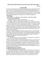 chuyên đề bồi dưỡng học sinh giỏi phần khí thực