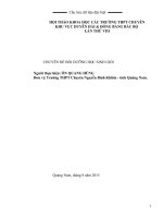 Chuyên đề cấu trúc dữ liệu đặc biệt 