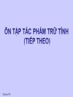 Bài giảng ngữ văn 7 bài 17 ôn tập tác phẩm trữ tình (tiếp theo) 3 