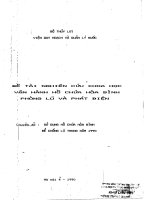 Đề tài nghiên cứu khoa học vận hành hồ chứa hòa bình phòng lũ và phát điện