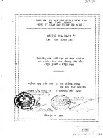 Nghiên cứu chế tạo và thử nghiệm sứ cách điện cho đường dây tải điện 35kv ở việt nam