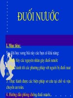 CẤP CỨU ĐUỐI NƯỚC, kỹ thuật cấp cứu đuối nước