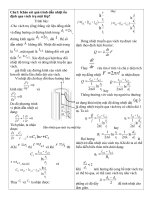 Đáp án ngân hàng câu hỏi môn KĨ THUẬT NHIỆT 2