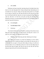 Kinh tế môi trường hoạt động marketing xanh