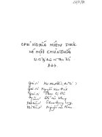 Chủ nghĩa hiện thực xã hội chủ nghĩa xơ sở lý luận và thực tiễn