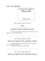 Giáo án lớp 1 (Đầy đủ và chi tiết).