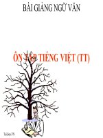 Bài giảng ngữ văn 7 bài 17 ôn tập phần tiếng việt (tiếp theo) 2 