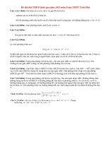 Đề thi thử THPT Quốc gia năm 2015 môn Toán THPT Trần Phú - Thanh Hóa