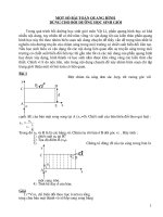 chuyên đề một số bài toán quang hình dùng cho bồi dưỡng học SINH giỏi