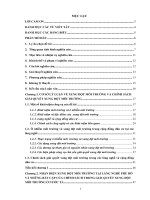 Chính sách công nghệ nhằm hạn chế xung đột môi trường giữa các làng nghề và cộng đồng dân cư ( nghiên cứu trường hợp tại làng phú đô) 