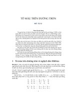 Chuyên đề tô màu TRÊN ĐƯỜNG TRÒN 