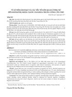 TỶ LỆ VIÊM ÂM ĐẠO VÀ CÁC YẾU TỐ LIÊN QUAN Ở PHỤ NỮ ĐẾN KHÁM PHỤ KHOA TẠI BV. ĐA KHOA TRUNG ƯƠNG CẦN THƠ