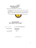 Dùng PLC lập trình điều khiến gara ô tô 