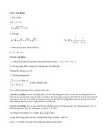 Đề thi vào lớp 10 môn Toán tỉnh Hòa Bình năm 2014