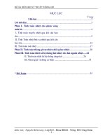 tính toán thiết kế hệ thống hút nhiệt