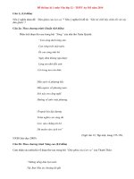 Đề thi học kì 1 môn Văn lớp 12 - THPT An Mỹ năm 2014