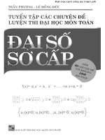 Tuyển tập các chuyên đề luyện thi đại học môn toán đại số sơ cấp