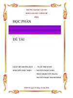 đề tài lịch sử triết học cổ điển đức