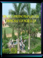 Bài giảng ngữ văn 7 bài 20 tự học có hướng dẫn bố cục và phương pháp lập luận trong bài văn nghị luận 6 