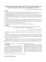 TỶ LỆ ĐÁI THÁO ĐƯỜNG TRONG THAI KỲ VÀ CÁC YẾU TỐ LIÊN QUAN Ở NHỮNG THAI PHỤ NGUY CƠ CAO TẠI BỆNH VIỆN TỪ DŨ