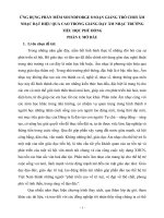 25 ứng dụng phần mềm soundforge 8 soạn giảng trò chơi âm nhạc đạt hiệu quả cao trong giảng dạy âm nhạc trường tiểu học