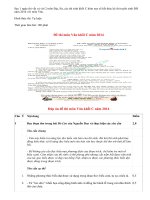 Đáp án đề thi môn Văn khối C năm 2014