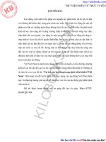 Vai trò của lao ñộng trong phát triển kinh tế Việt Nam