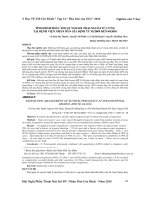 TÌNH HÌNH PHẪU THUẬT NỘI SOI THAI NGOÀI TỬ CUNG TẠI BỆNH VIỆN NHÂN DÂN GIA ĐỊNH TỪ 01/2009 ĐẾN 04/2010