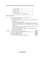 Đề tài: Thiết kế mạch hiển thị dùng ma trận Led sử dụng họ VĐK MCS51