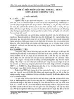 một số giải pháp giúp học sinh yêu thích môn học lịch sử ở trường thcs