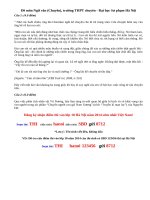 Đề thi vào lớp 10 môn Văn chuyên trường THPT chuyên, ĐH Sư Phạm HN năm 2014