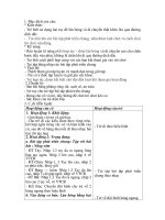 Giáo án truyện cáo thỏ và gà trống