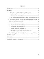 Bình luận quy định của pháp luật Việt Nam hiện hành về thỏa thuận trọng tài thương mại