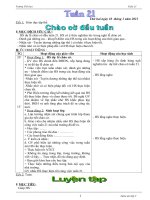 BỘ GIÁO ÁN LỚP 3 TUẦN 21 (2012-2013) - ĐƯỢC BÌNH CHỌN XUẤT SẮC NHẤT CẤP TRƯỜNG, DỰ THI GVDG CẤP HUYỆN