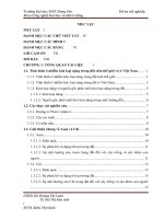 đồ án tốt nghiệp nghiên cứu khả năng hấp thụ kim loại nặng của thực vật