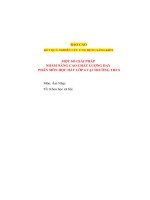 MỘT SỐ GIẢI PHÁP NHẰM NÂNG CAO CHẤT LƯỢNG DẠY PHÂN MÔN HỌC HÁT LỚP 6 TẠI TRƯỜNG THCS