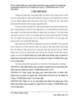 Đề tài: Hoàn thiện quy trình kiểm toán khoản mục nợ phải trả người bán trong kiểm toán báo cáo tài chính do Công ty TNHH Kiểm toán VACO thực hiện”