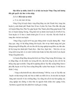 Đặc điểm tự nhiên, kinh tế và xã hội của huyện Nông Cống ảnh hưởng đến giải quyết việc làm và thu nhập